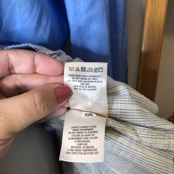 ANTHROPOLOGIE Holding Horses Layered Peplum Top - Picture 9 of 10